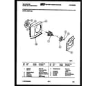 Kelvinator M208F1QA1 air handling parts diagram