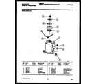 Kelvinator M208F1QA1 compressor diagram