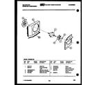 Kelvinator MH208F1QA air handling parts diagram