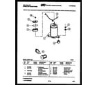 Kelvinator M208F1EA1 compressor diagram