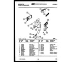 Kelvinator S208C1E2 electrical parts diagram