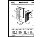 Kelvinator DHC250F1 cabinet and control parts diagram