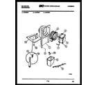 Kelvinator DHC250F1 water and condensing parts diagram