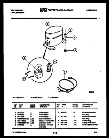 Compressor parts