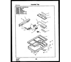 Kelvinator SSX130EM1F cabinet parts diagram