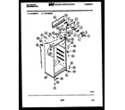 Kelvinator TAK180EN1W cabinet parts diagram