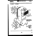 Kelvinator TAK180EN1T system and automatic defrost parts diagram