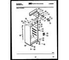 Kelvinator TPK160PN2V cabinet parts diagram