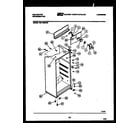 Kelvinator TSK140EN4T cabinet parts diagram