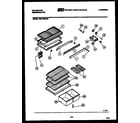 Kelvinator TSK140EN4D shelves and supports diagram