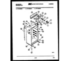 Kelvinator TPK160EN3D cabinet parts diagram