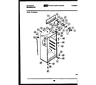 Kelvinator TPK180EN3T cabinet parts diagram