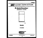 Kelvinator TPK180PN2D cover page diagram