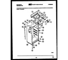 Kelvinator TPK180PN2D cabinet parts diagram