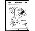 Kelvinator TPK180PN2W system and air handling parts diagram