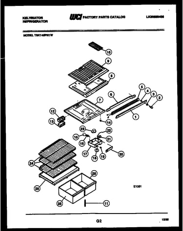 Shelves and supports