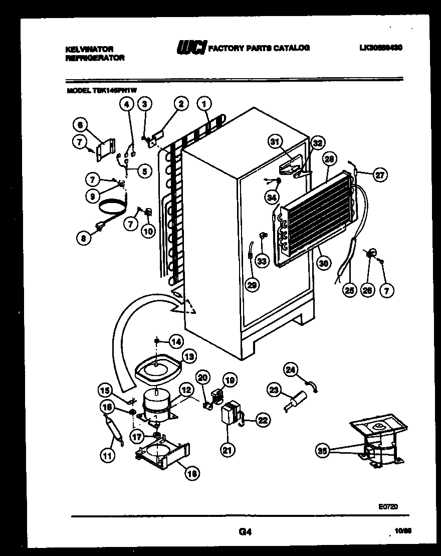 SYSTEM AND AUTOMATIC DEFROST PARTS