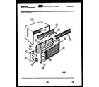 Kelvinator MH309G1QA cabinet parts diagram