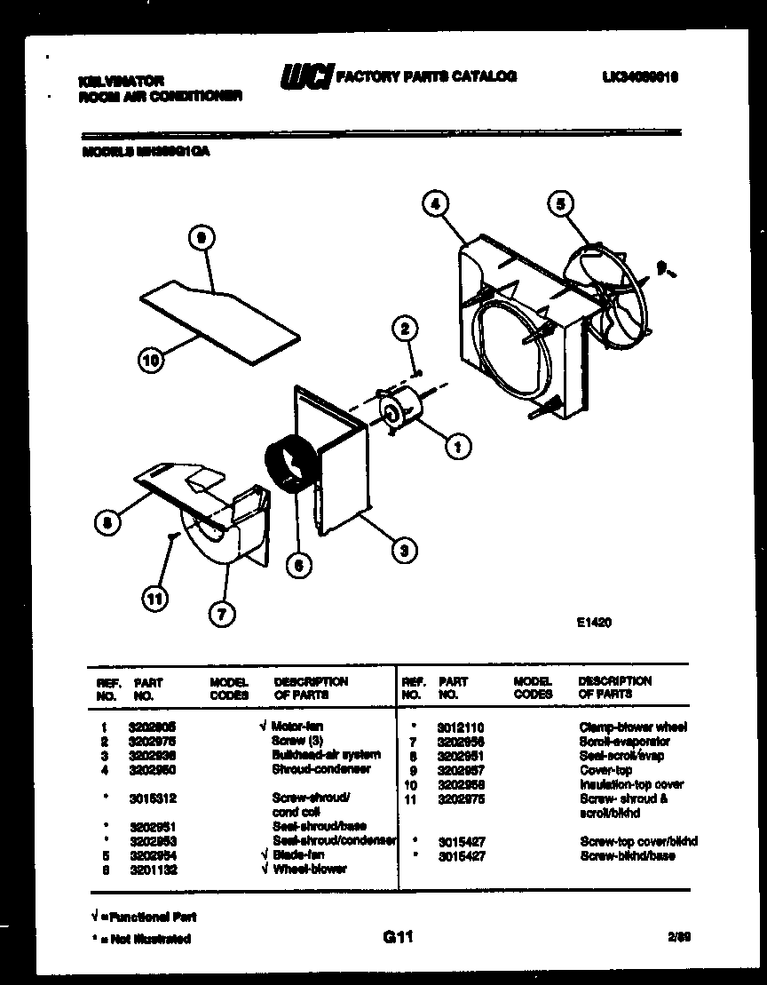 Air handling parts