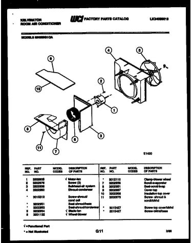Air handling parts