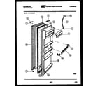 Kelvinator FAK190GN0T door parts diagram