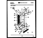 Kelvinator FAK190GN0T cabinet parts diagram