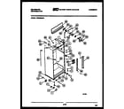 Kelvinator TSI206EN2W cabinet parts diagram