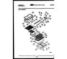 Kelvinator TSI206EN2W shelves and supports diagram