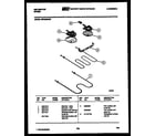Kelvinator REP305GD0 broiler parts diagram