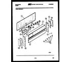 Kelvinator REC305CT1 backguard parts diagram