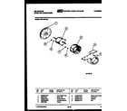 Kelvinator MH110F1UB air handling parts diagram