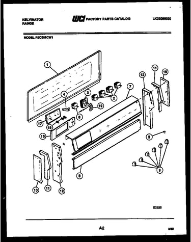 Backguard parts