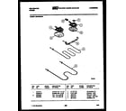 Kelvinator REC306CT1 broiler parts diagram