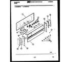 Kelvinator REP305CF2 backguard parts diagram