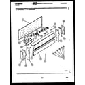 Kelvinator REP309CT3 backguard parts diagram