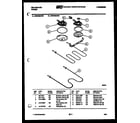 Kelvinator REP309CD3 broiler parts diagram