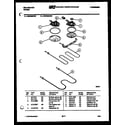 Kelvinator REP309CT3 broiler parts diagram