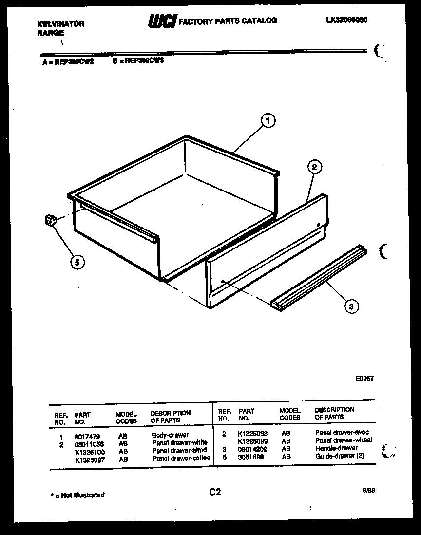 Drawer parts