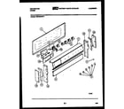 Kelvinator RER305GW0 backguard parts diagram