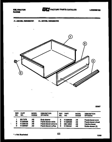 Drawer parts