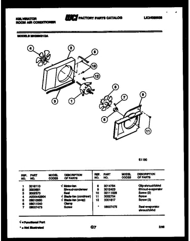 Air handling parts