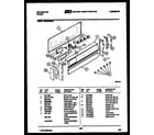 Kelvinator RER355GW0 backguard parts diagram