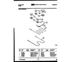 Kelvinator RER355GD0 broiler parts diagram
