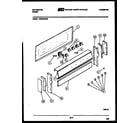 Kelvinator RER302GD0 backguard parts diagram
