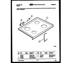 Kelvinator RER302GW0 cooktop parts diagram