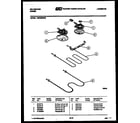 Kelvinator RER302GD0 broiler parts diagram