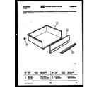 Kelvinator RER302GD0 drawer parts diagram