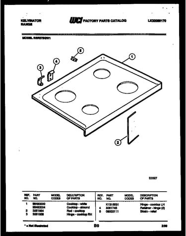Cooktop parts