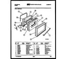 Kelvinator RER375GW1 door parts diagram