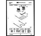 Kelvinator RER375GW3 broiler parts diagram